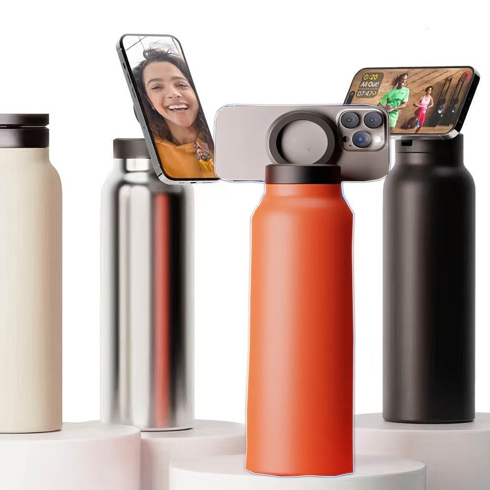 Magnetic Water Bottle Phone Holder